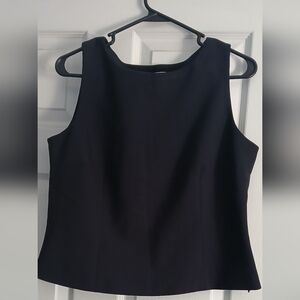 Elegant Black Sleeveless Top